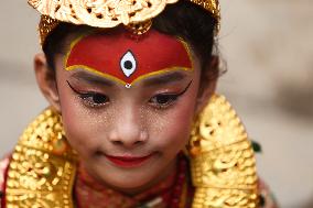 Kumari Pooja In Nepal