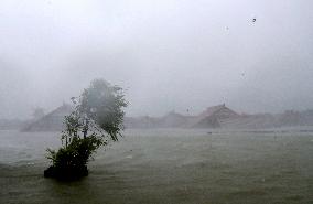 Typhoon Bebinca Lashes Shanghai - China