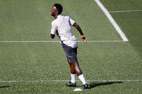 - UEFA Champions League - Champions League 2024/25 League Phase MD1: Real Madrid Training Session and Press Conference