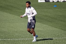 - UEFA Champions League - Champions League 2024/25 League Phase MD1: Real Madrid Training Session and Press Conference