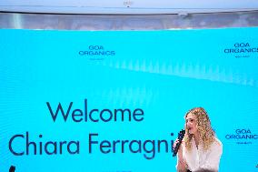 Chiarra Ferragni At Brand Event - Madrid