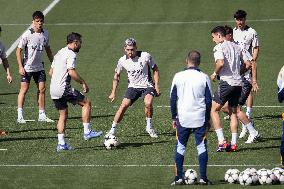 - UEFA Champions League - Champions League 2024/25 League Phase MD1: Real Madrid Training Session and Press Conference