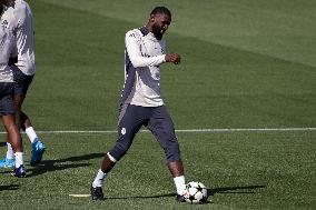 - UEFA Champions League - Champions League 2024/25 League Phase MD1: Real Madrid Training Session and Press Conference
