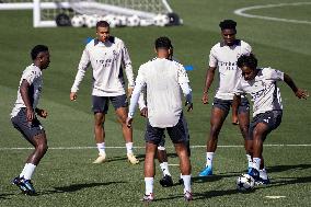 - UEFA Champions League - Champions League 2024/25 League Phase MD1: Real Madrid Training Session and Press Conference