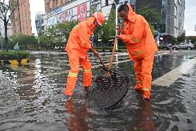 Typhoon Bebinca Hit Taicang