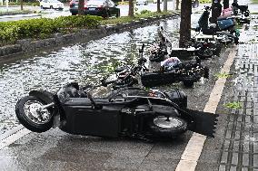 Typhoon Bebinca Hit Taicang