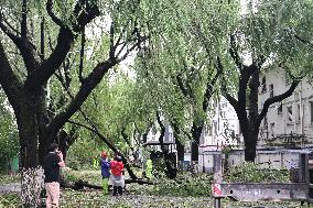 Typhoon Bebinca Hit Taicang