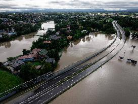 Storm Boris Brings Flooding - Poland