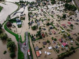 Storm Boris Brings Flooding - Poland