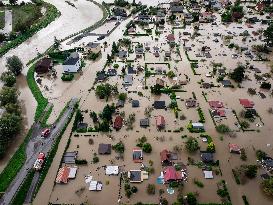 Storm Boris Brings Flooding - Poland