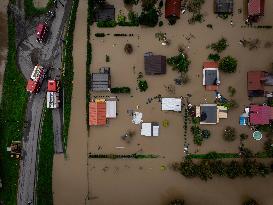 Storm Boris Brings Flooding - Poland