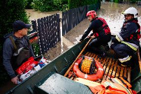 FLOOD IN POLAND - CZECHOWICE DZIEDZICE