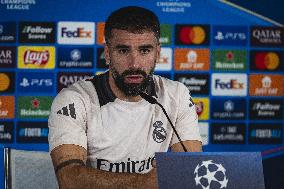 - UEFA Champions League - Champions League 2024/25 League Phase MD1: Real Madrid Training Session and Press Conference