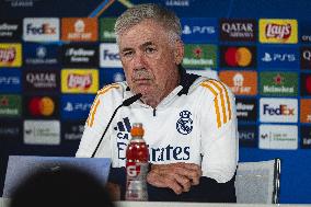 - UEFA Champions League - Champions League 2024/25 League Phase MD1: Real Madrid Training Session and Press Conference