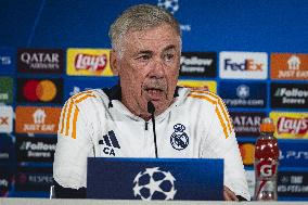 - UEFA Champions League - Champions League 2024/25 League Phase MD1: Real Madrid Training Session and Press Conference