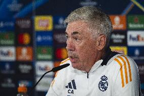 - UEFA Champions League - Champions League 2024/25 League Phase MD1: Real Madrid Training Session and Press Conference