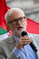 Jeremy Corbyn At A Pro Palestine Rally In London