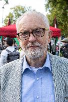 Jeremy Corbyn At A Pro Palestine Rally In London