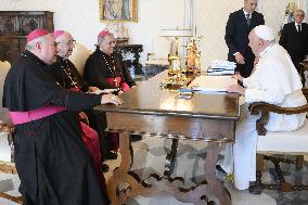 Pope Francis Receives Cuban Bishops - Vatican