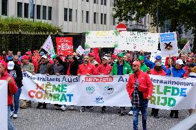 March In Support Of Audi Brussels Workers - Brussels