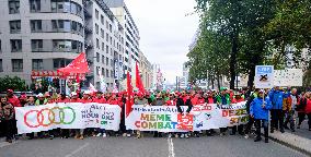 March In Support Of Audi Brussels Workers - Brussels