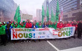 March In Support Of Audi Brussels Workers - Brussels