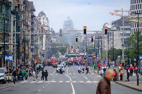 March In Support Of Audi Brussels Workers - Brussels