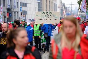 March In Support Of Audi Brussels Workers - Brussels