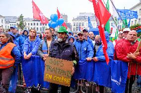 March In Support Of Audi Brussels Workers - Brussels