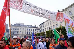 March In Support Of Audi Brussels Workers - Brussels