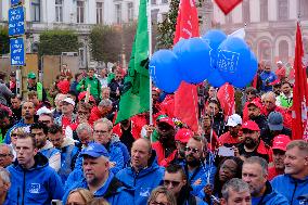 March In Support Of Audi Brussels Workers - Brussels