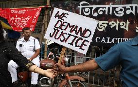 Teachers Protest Rally In India, Kolkata - 16 Sep 2024