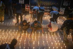 Protest Over Kolkata Medical College Case