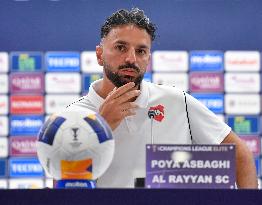 AFC Champions League Elite Qatar' Al Rayyan FC Press Conference