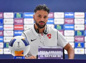 AFC Champions League Elite Qatar' Al Rayyan FC Press Conference