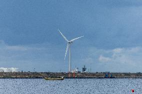 Offshore Wind Farm In Denmark