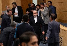 Iranian FM, Abbas Araghchi,