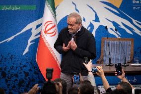 First Iranian President Masoud Pezeshkian News Conference