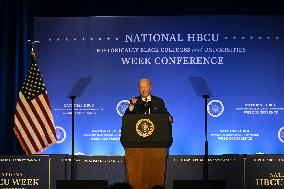 President Of The United States Joe Biden Delivered Remarks At 2024 National HBCU Conference Week In Philadelphia Pennsylvania