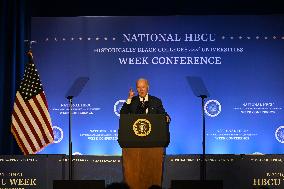 President Of The United States Joe Biden Delivered Remarks At 2024 National HBCU Conference Week In Philadelphia Pennsylvania