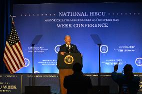 President Of The United States Joe Biden Delivered Remarks At 2024 National HBCU Conference Week In Philadelphia Pennsylvania