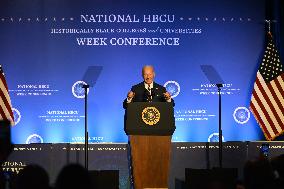 President Of The United States Joe Biden Delivered Remarks At 2024 National HBCU Conference Week In Philadelphia Pennsylvania