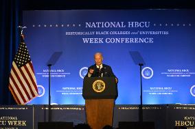 President Of The United States Joe Biden Delivered Remarks At 2024 National HBCU Conference Week In Philadelphia Pennsylvania