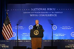 President Of The United States Joe Biden Delivered Remarks At 2024 National HBCU Conference Week In Philadelphia Pennsylvania