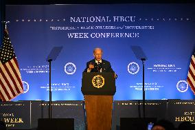 President Of The United States Joe Biden Delivered Remarks At 2024 National HBCU Conference Week In Philadelphia Pennsylvania