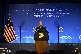 President Of The United States Joe Biden Delivered Remarks At 2024 National HBCU Conference Week In Philadelphia Pennsylvania