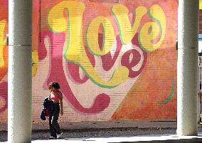 Daily Life In Downtown Brampton, Ontario, Canada