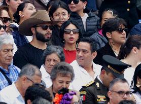 Military Civic Parade On The Occasion Of The 214th Anniversary Of The Independence Of Mexico