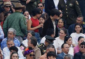 Military Civic Parade On The Occasion Of The 214th Anniversary Of The Independence Of Mexico