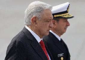 Military Civic Parade On The Occasion Of The 214th Anniversary Of The Independence Of Mexico